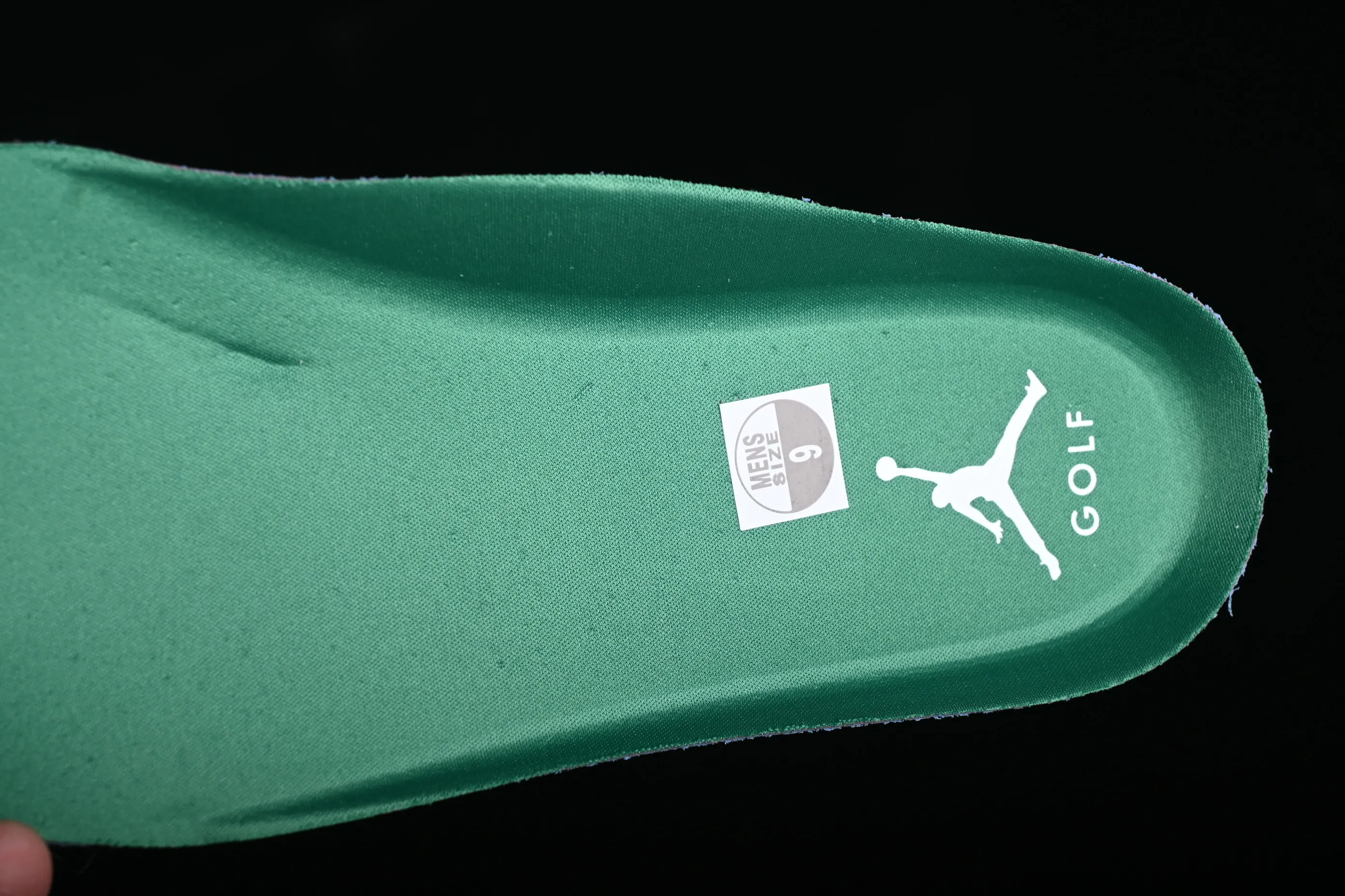All categories Air Jordan Jordan series basketball shoes Air Jordan 1 Low G version pure original Air Jordan 1 Low Golf AJ1 Joe 1 new golf version gray white green color DD9315-112